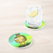 Dessous De Verre En Grès Tortue soif (Côté)