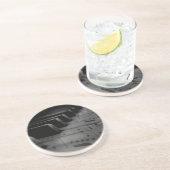 Dessous De Verre En Grès Touches de piano de musique (Côté)