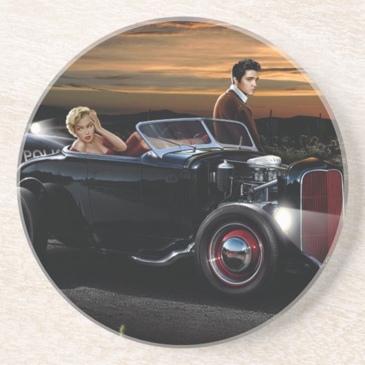 Dessous De Verre En Grès Tour de joie (Devant)