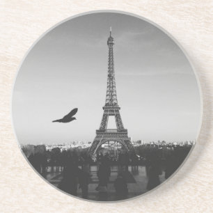 Dessous De Verre En Grès Tour Eiffel Paris France