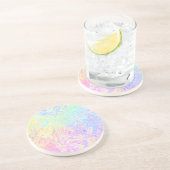 Dessous De Verre En Grès Tourbillon Acide (Côté)