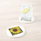Dessous De Verre En Grès Tournesol (Côté)