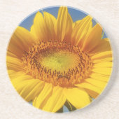 Dessous De Verre En Grès Tournesol jaune (Devant)