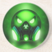 Dessous De Verre En Grès Toxicmoji (Devant)