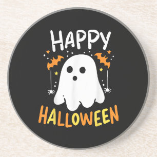 Dessous De Verre En Grès Tracer Ou Traiter Le Fantôme D'Halloween