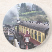 DESSOUS DE VERRE EN GRÈS TRAINS À VAPEUR (Devant)