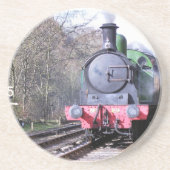 DESSOUS DE VERRE EN GRÈS TRAINS À VAPEUR (Devant)