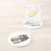 DESSOUS DE VERRE EN GRÈS TRAINS À VAPEUR (Côté)