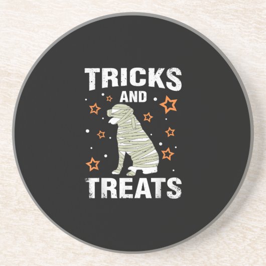 Dessous De Verre En Grès Traitements _ Tricks Rottweiler Halloween Costume (Devant)