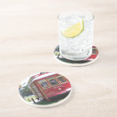 Dessous De Verre En Grès Tramway (Côté)