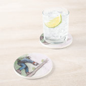 Dessous De Verre En Grès Tree Surgeon Arborist (Côté)