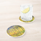 Dessous De Verre En Grès Trembles en automne dans les Rocheuses (Côté)