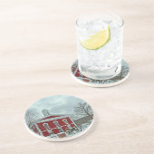 Dessous De Verre En Grès Tribunal du comté de Iron (Côté)
