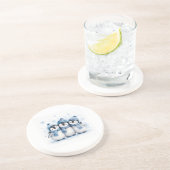 Dessous De Verre En Grès Trio de manchots mignons de l'hiver Can Cooler | A (Côté)