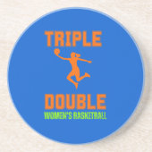 Dessous De Verre En Grès Triple Double féminine de basket-ball (Devant)