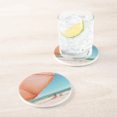 Dessous De Verre En Grès Trocadero Playa - Marbella - Espagne (Côté)