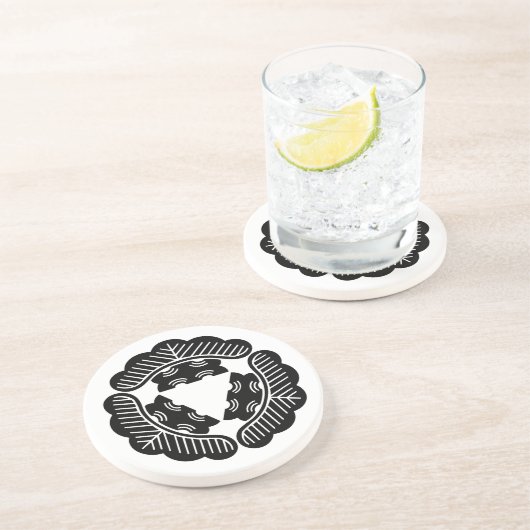 Dessous De Verre En Grès Trois pins (Côté)