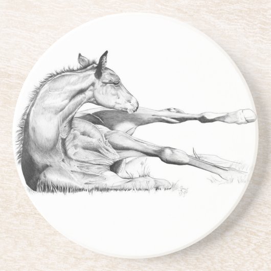 Dessous De Verre En Grès Trop de démangeaisons (Devant)