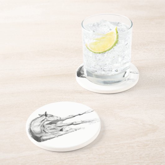 Dessous De Verre En Grès Trop de démangeaisons (Côté)