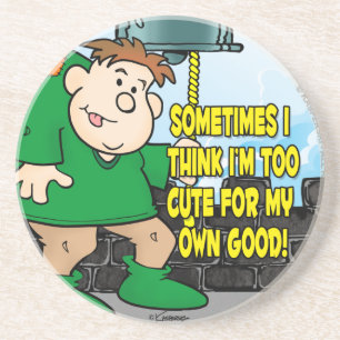 Dessous De Verre En Grès Trop mignon