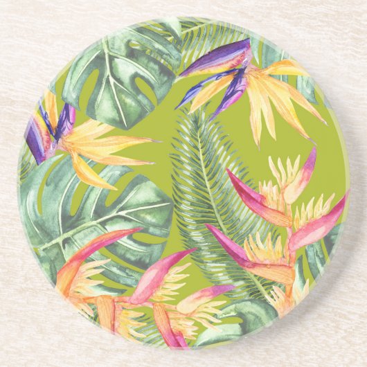 Dessous De Verre En Grès Tropical (Devant)