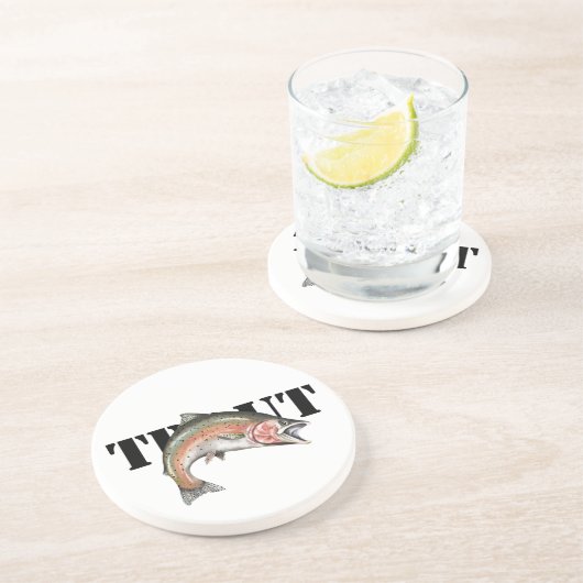 Dessous De Verre En Grès truite (Côté)