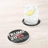 Dessous De Verre En Grès trump 2024 (Côté)