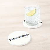 Dessous De Verre En Grès Trump 2024 bleu (Côté)