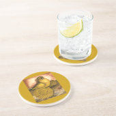 Dessous De Verre En Grès Trumpeter Pigeon (Côté)