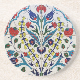 Dessous De Verre En Grès Tuile ottomane d'Arabesque