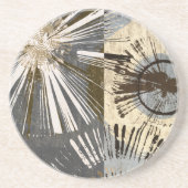 Dessous De Verre En Grès Tuiles d'éclatement I (Devant)