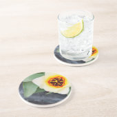 Dessous De Verre En Grès Tulipe (Côté)