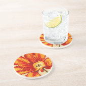 Dessous De Verre En Grès Tulipe de perroquet II (Côté)