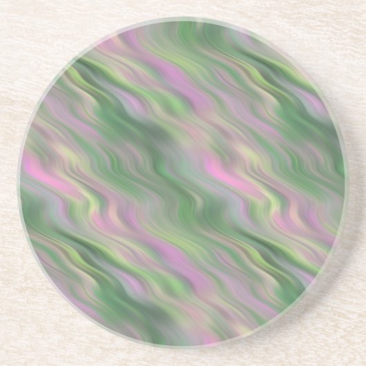 Dessous De Verre En Grès Tulipe rose Vide Texture (Devant)