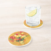 Dessous De Verre En Grès Tulipes par Pierre Renoir, Art de l'Impressionnism (Côté)