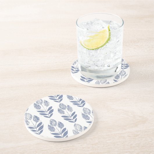 Dessous de verre en grès - Tulips d'Amsterdam (Côté)