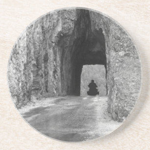 Dessous De Verre En Grès Tunnel routier des Needles