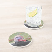 Dessous De Verre En Grès Turquie sauvage (Côté)