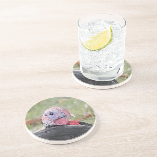 Dessous De Verre En Grès Turquie sauvage (Côté)