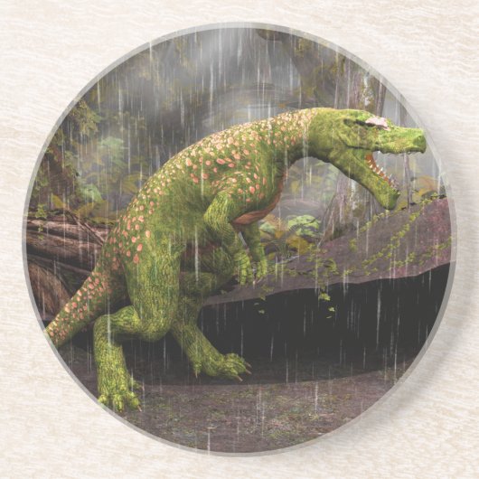 Dessous De Verre En Grès Tyrannosaurus Rex (Devant)