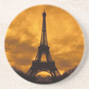 Dessous De Verre En Grès UE, France, Paris.  Tour Eiffel.