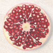 Dessous De Verre En Grès Ultra Réalisme Grenade Pierre Beverage Coaster (Devant)