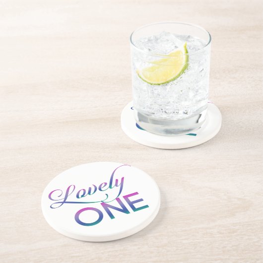 Dessous De Verre En Grès Un (Côté)