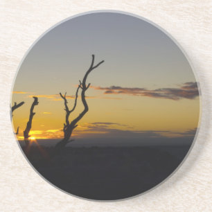 Dessous De Verre En Grès Un autre coucher de soleil sur le Grand Canyon