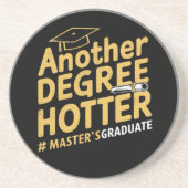 Dessous De Verre En Grès Un autre diplôme Hotter Master's Graduation (Devant)