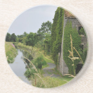 Dessous De Verre En Grès Un canal irlandais