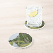 Dessous De Verre En Grès Un canal irlandais (Côté)