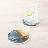 Dessous De Verre En Grès Un jour en hiver (Côté)