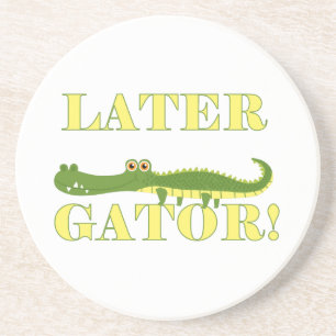 Dessous De Verre En Grès Un plus défunt alligator