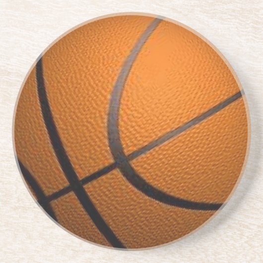 Dessous De Verre En Grès Un sport de basket-ball (Devant)